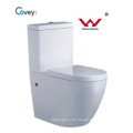 Heißer Verkauf keramische Washdown Toilette mit P-Trap180mm (A-2062)